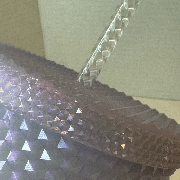 NEW Starbucks 2021 Holiday Icy Lilac Studded Cold Cup Tumbler 24 oz. - Picture 3 of 8